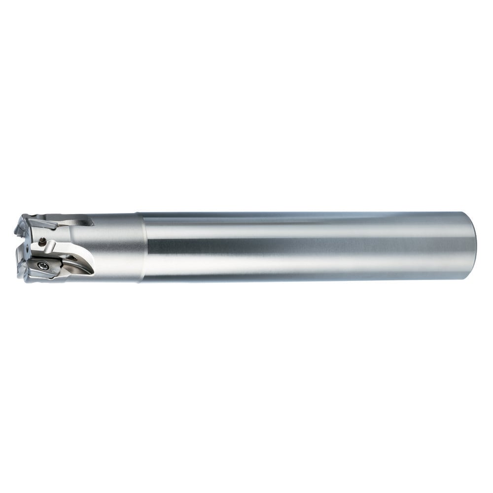 Indexable Square-Shoulder End Mill: PSE07R020SS10-4S, Cylindrical Shank