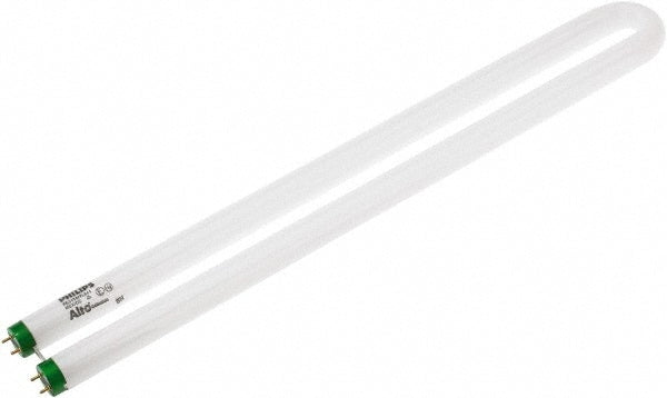 Tubular Fluorescent Lamp: 32 W, T8-1 5/BU, Medium Bi-Pin