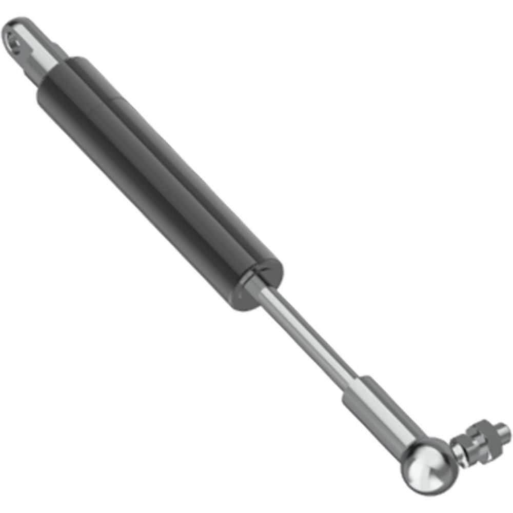 Micro Extended Life Gas Spring: 0.1600" Rod Dia, 0.4700" Tube Dia, 20.00 lb Capacity