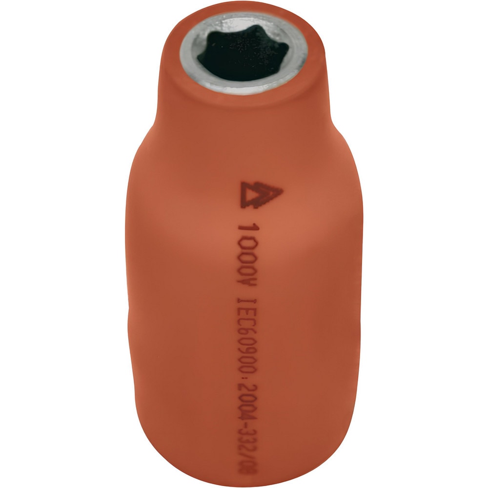 Standard Hand Socket: 1/2" Drive, 9.00 mm Socket, 6-Point