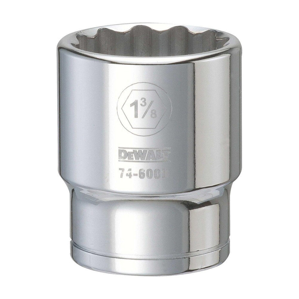 Standard Hand Socket: 3/4" Drive, 1-3/8" Socket, 12-Point