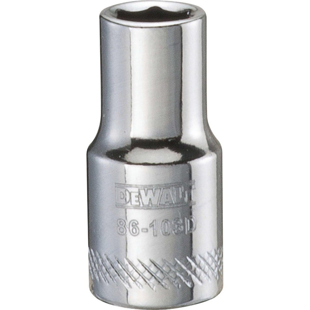 Standard Hand Socket: 1/4" Drive, 6.00 mm Socket, 6-Point