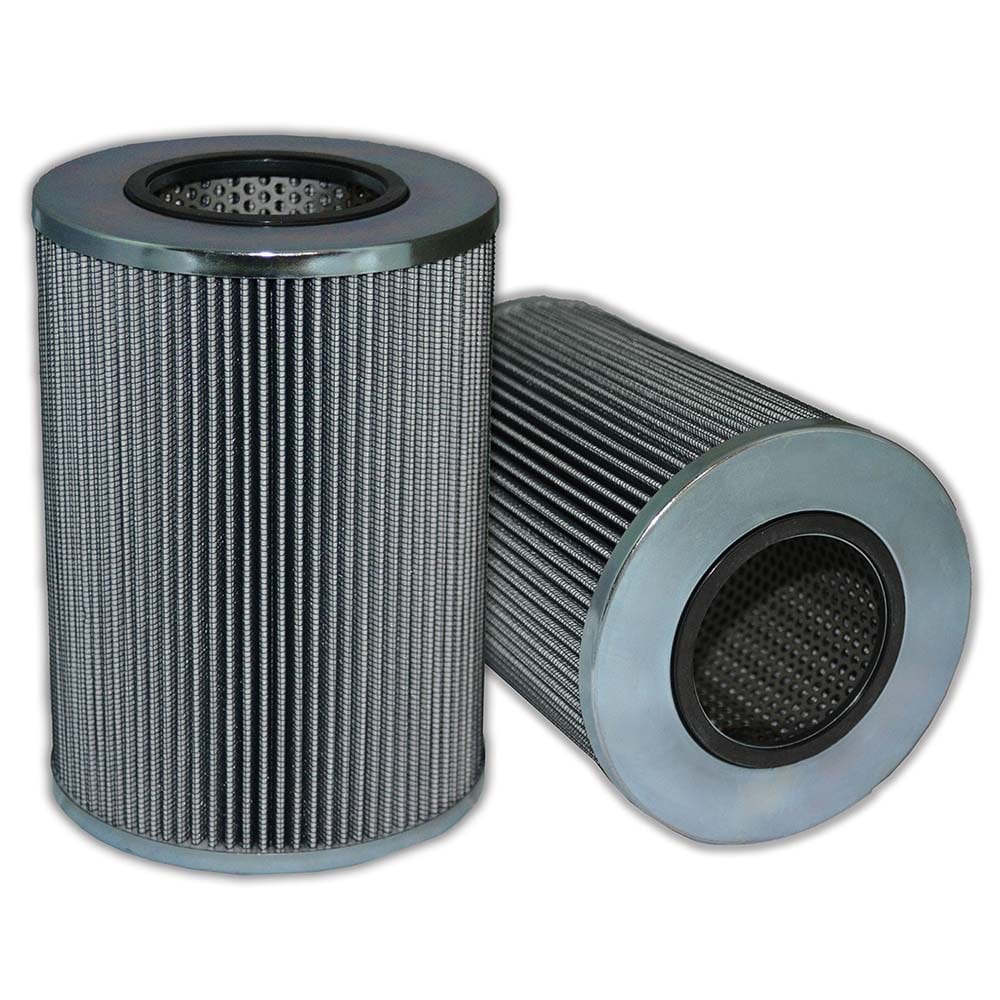 Replacement/Interchange Hydraulic Filter Element: Microglass, 10 µ