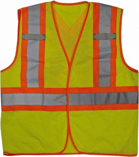 High Visibility Vest: 2X-Large & 3X-Large, Public Safety Vest, ANSI Class 2