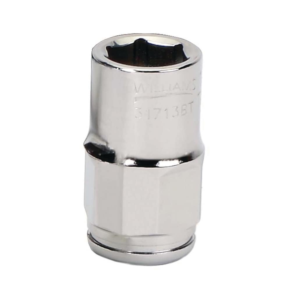 Non-Impact Hand Socket: 3/8" Drive, 9.00 mm Socket, 6-Point