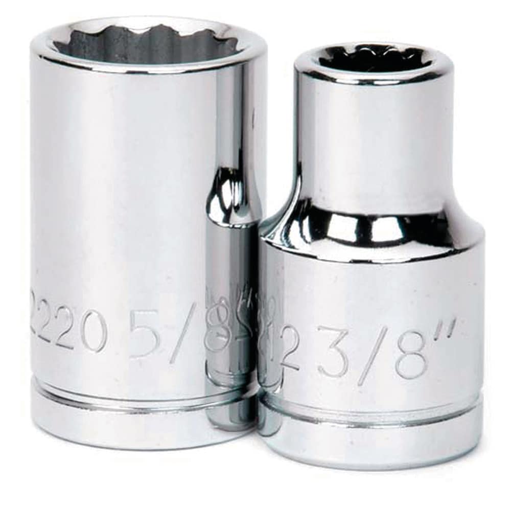 Standard Hand Socket: 1/2" Drive, 1-3/16" Socket, 6-Point