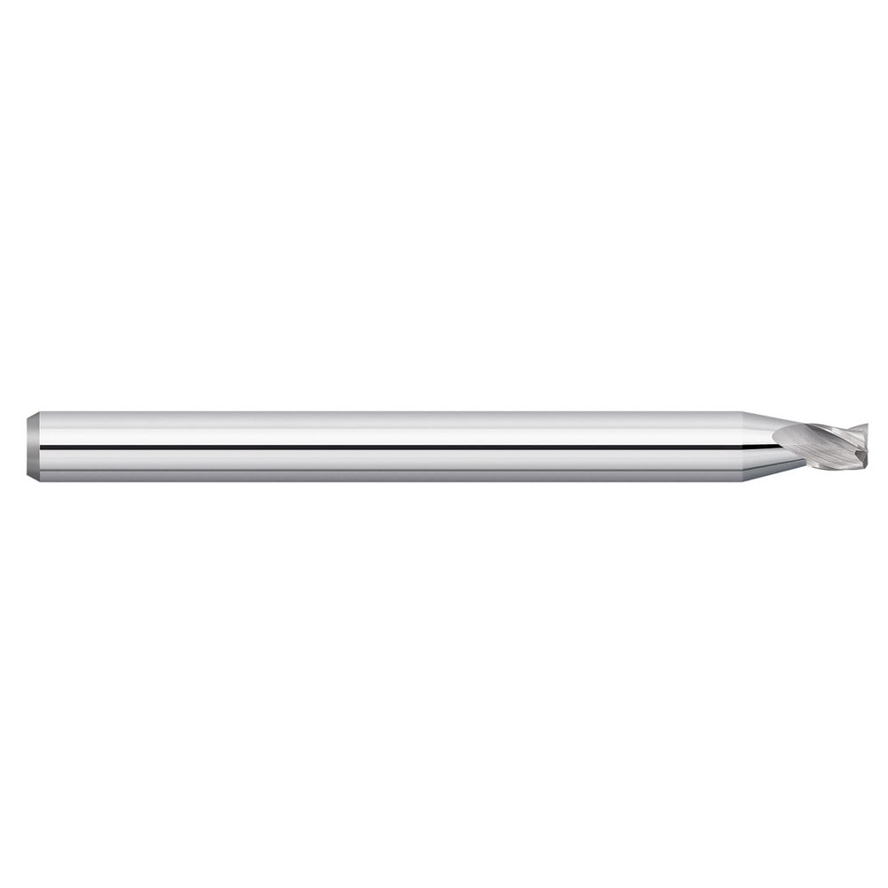 Square End Mill: 1.40 mm Dia, 2.10 mm LOC, 3 Flute, Solid Carbide