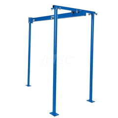 Jib Crane: Floor Mount, 1,000 lb Limit, 180 ° Rotation