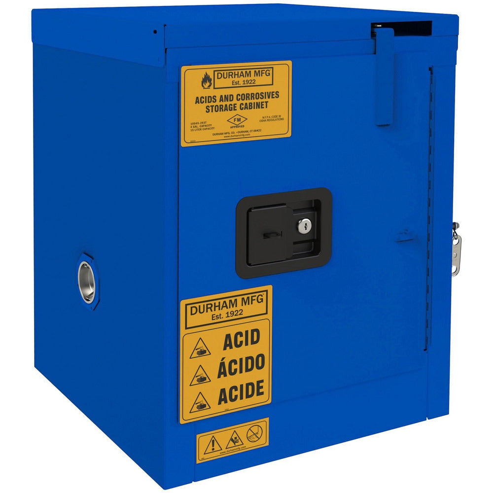 Corrosives Safety Cabinet: Blue