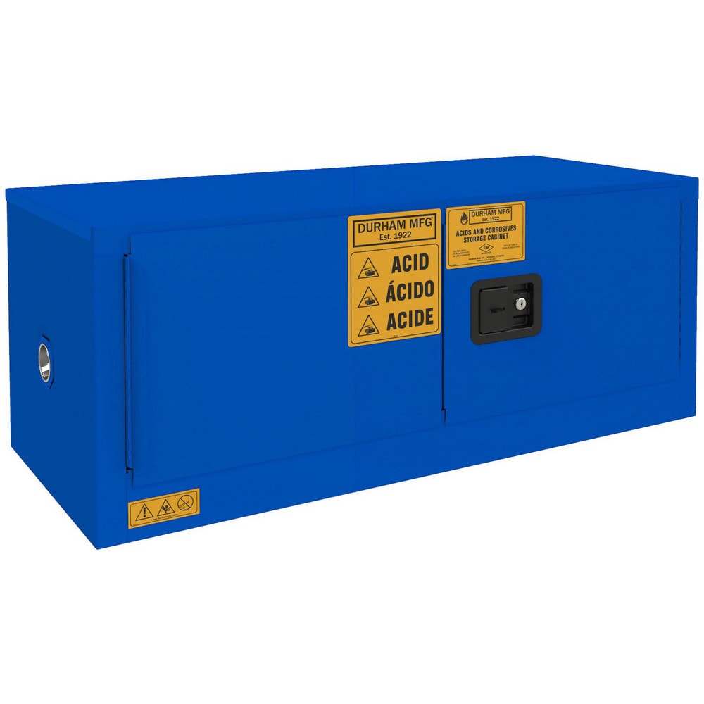 Corrosives Safety Cabinet: Blue
