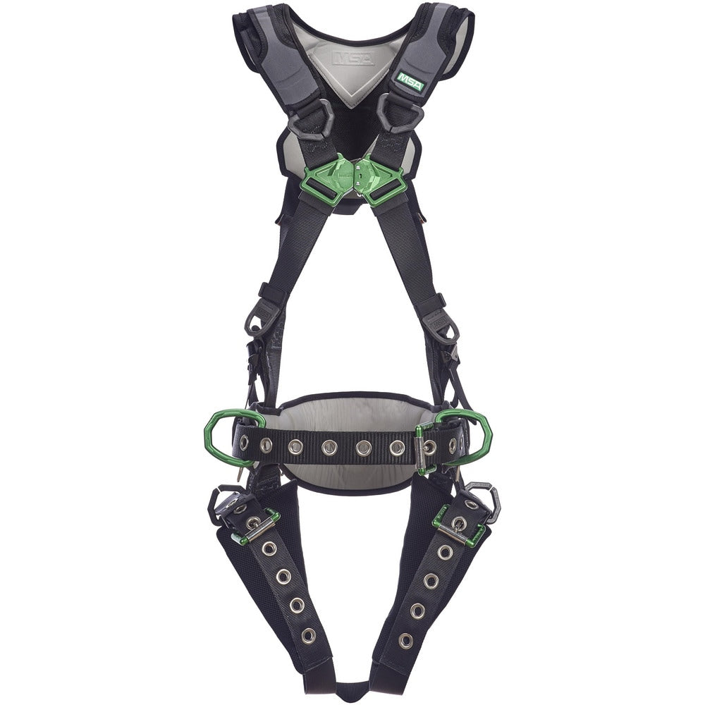 Fall Protection Harnesses: 400.000 Lb, Construction Style, Size X-Small & Small, For Construction, Polyester, Back & Hips D-Ring