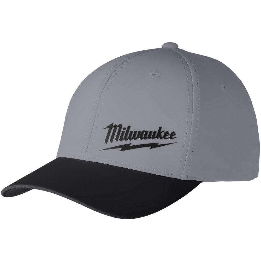 Baseball Hat: Polyester, Dark Gray, Size Large & X-Large