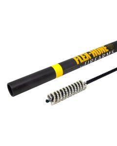 0.680″ Bore Diameter × 2 1/2″ Hone Length × 18″ Overall Length, 1000/1200 Grit, Levigated Alumina - .68 Cal Flex-Hone for Firearm Chambers