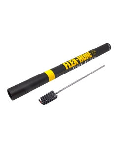0.663″ Bore Diameter × 1 5/8″ Hone Length × 10″ Overall Length, 180 Grit, Silicon Carbide - 16 Gauge Flex-Hone for Firearm Forcing Cones