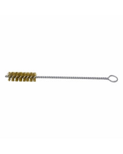 1″ Diameter × 12″ OAL, Brass, 84 Series Tube Brush-For Thru Holes