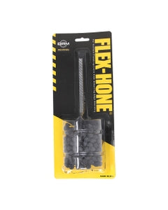 2 1/2″ Bore Diameter × 3″ Hone Length × 8″ Overall Length, 40 Grit, Silicon Carbide - Standard Duty Flex-Hone