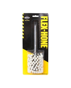 2 1/8″ Bore Diameter × 3″ Hone Length × 8″ Overall Length, 1000/1200 Grit, Levigated Alumina - Standard Duty Flex-Hone