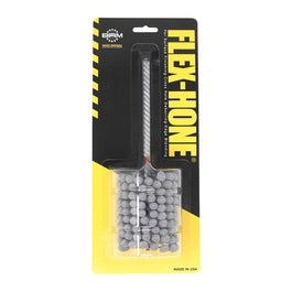 2 3/8″ Bore Diameter × 3″ Hone Length × 8″ Overall Length, 180 Grit, Zirconia Alumina #1525 - Standard Duty Flex-Hone