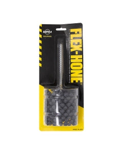 2 7/8″ Bore Diameter × 3″ Hone Length × 8″ Overall Length, 40 Grit, Boron Carbide - Standard Duty Flex-Hone
