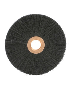 2 1/2″ Diameter × 1/2″ Width, Nylon, 0.016″ Crimped Bristle, Wheel Brush