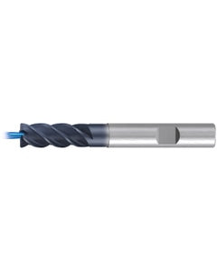 Square End Mill; 6 mm Dia. × 6 mm Shank Dia. × 62 mm OAL ; 4 FL ; Carbide ; AlTiN ; Series 2651AZ