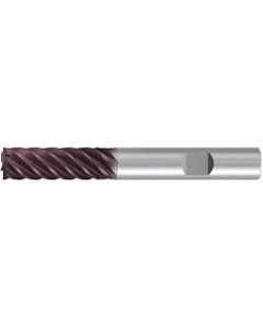 Square End Mill; 12 mm Dia. × 36 mm LOC × 12 mm Shank Dia. × 93 mm OAL ; 6 FL ; Carbide ; AlTiN ; Series 2525A
