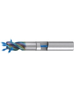 Corner Radius End Mill; 16 mm Dia. × 16 mm Shank Dia. × 96 mm OAL ; 4 FL ; Carbide ; CrN ; Series 2891RZ