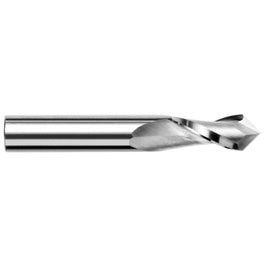 0.04″ Dia. × 1/8″ LOC × 1/8″ Shank Size × 1-1/2″ OAL, 90 Degrees, Carbide, Uncoated, Drill/End Mills