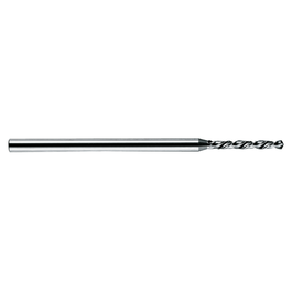 2.46 mm Dia. × 2.5 mm Shank Dia. × 35 mm OAL × 14 mm Flute Length, 120 Degrees, 2 Flute, HSS-E, Micro Drill