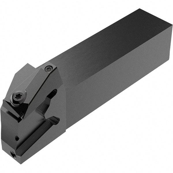 Seco - X4, External, Right Hand, 3mm Max Depth of Cut, 3mm Max Groove Width, Indexable Grooving Tool Holder - X4GK25.. Insert Compatibility, 20mm Shank Height, 20mm Shank Width, 100mm OAL, Through Coolant - Benchmark Tooling