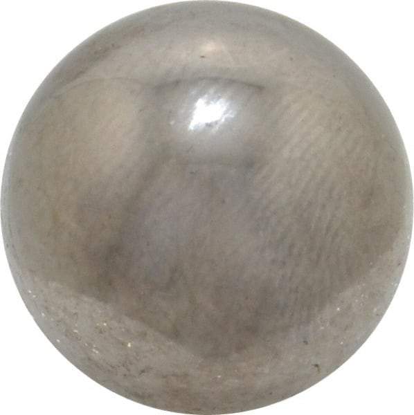 Value Collection - 5/8 Inch Diameter, Grade 25, Chrome Steel Ball - 62 to 66 C Hardness, 0.00005 Inch Diameter Deviation, 0.000025 Inch Sphericity - Benchmark Tooling