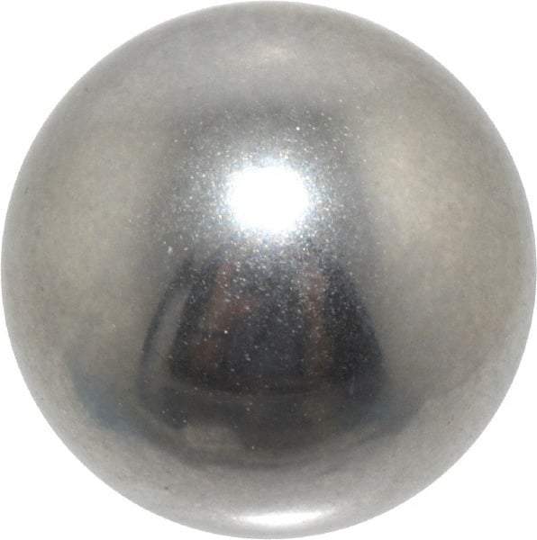 Value Collection - 3/8 Inch Diameter, Grade 100, 440-C Stainless Steel Ball - 57 - 61 C Hardness, 0.0005 Inch Sphericity, 0.0005 Inch Diameter Deviation - Benchmark Tooling
