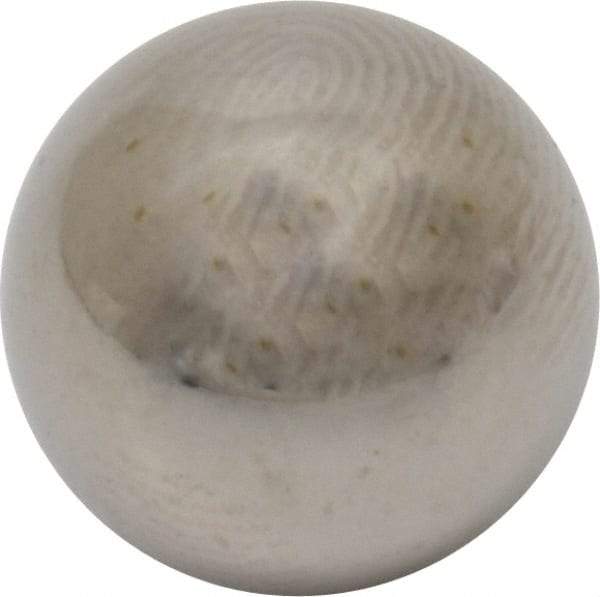 Value Collection - 3/8 Inch Diameter, Grade 100, 316 Stainless Steel Ball - 40 - 45 C Hardness, 0.0001 Inch Sphericity, 0.0001 Inch Diameter Deviation - Benchmark Tooling