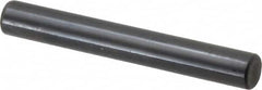 Holo-Krome - 8mm Diam x 60mm Pin Length Grade 8 Alloy Steel Standard Dowel Pin - Black Luster Finish, C 60 (Surface) & C 50-58 Hardness, 1 Beveled & 1 Rounded End - Benchmark Tooling