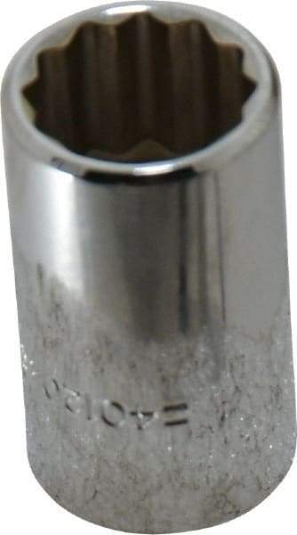 Blackhawk by Proto - 5/8", 1/2" Drive, Standard Hand Socket - 12 Points, 1-1/2" OAL, Chrome Finish - Benchmark Tooling
