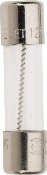 Ferraz Shawmut - 250 VAC, 2.5 Amp, Time Delay Miniature Glass Fuse - Clip Mount, 20mm OAL, 5mm Diam - Benchmark Tooling