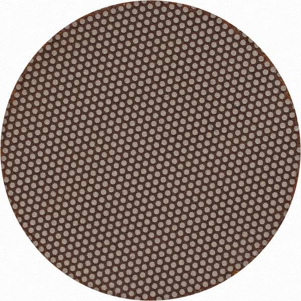 3M - 1-1/2" Diam, 1,800 Grit, Diamond Hook & Loop Disc - Ultra Fine Grade, Coated, Cloth Backing, Series 6002J - Benchmark Tooling