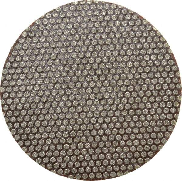 3M - 3" Disc Diam, 60 Grit, Diamond Quick Change Disc - Type R Attaching System, Coated, Green, Medium Grade, 20,000 RPM, 6234J Series - Benchmark Tooling