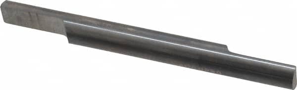 Accupro - 1/4 Inch Diameter, 2-1/2 Inch Overall Length, 3/8 Inch Split Length, Solid Carbide, Squared Split End Carbide Blank - Double End - Benchmark Tooling