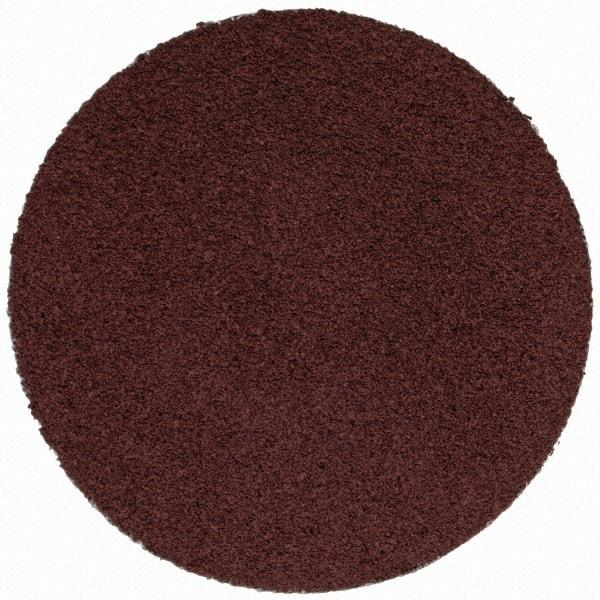 3M - 2" Disc Diam, 120 Grit, Aluminum Oxide Quick Change Disc - Type R Attaching System, Coated, Brown, Fine Grade, 25,000 RPM, 361F Series - Benchmark Tooling