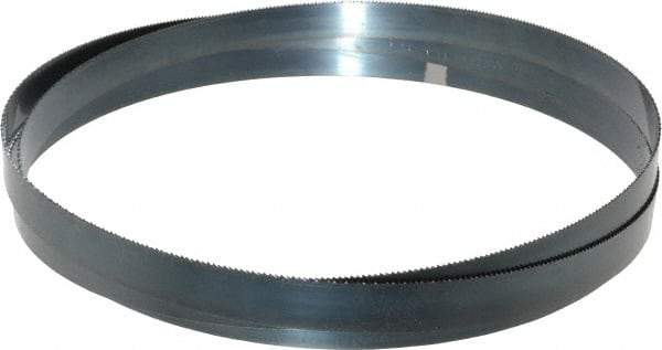 Starrett - 14 TPI, 7' 9" Long x 3/4" Wide x 0.032" Thick, Welded Band Saw Blade - Carbon Steel, Toothed Edge, Raker Tooth Set, Flexible Back, Contour Cutting - Benchmark Tooling