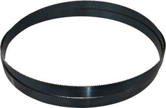 Starrett - 8 TPI, 10' 10-1/2" Long x 1" Wide x 0.035" Thick, Welded Band Saw Blade - Carbon Steel, Toothed Edge, Raker Tooth Set, Flexible Back, Contour Cutting - Benchmark Tooling