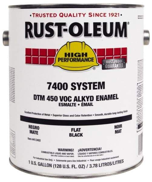 Rust-Oleum - 1 Gal Fire Hydrant Red Gloss Finish Industrial Enamel Paint - Interior/Exterior, Direct to Metal, <450 gL VOC Compliance - Benchmark Tooling