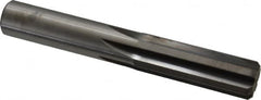 M.A. Ford - 19/32" Solid Carbide 6 Flute Chucking Reamer - Straight Flute, 0.565" Straight Shank, 1-3/4" Flute Length, 4" OAL - Benchmark Tooling