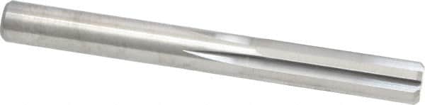 M.A. Ford - Letter V Solid Carbide 6 Flute Chucking Reamer - Straight Flute, 0.363" Straight Shank, 1-1/4" Flute Length, 3-1/2" OAL - Benchmark Tooling