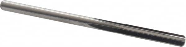M.A. Ford - #25 Solid Carbide 4 Flute Chucking Reamer - Straight Flute, 0.143" Straight Shank, 3/4" Flute Length, 2-1/2" OAL - Benchmark Tooling