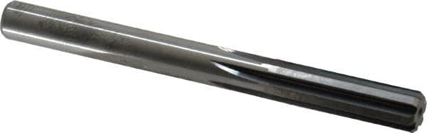 M.A. Ford - 8mm Solid Carbide 6 Flute Chucking Reamer - Straight Flute, 0.301" Straight Shank, 1-1/8" Flute Length, 3-1/4" OAL - Benchmark Tooling