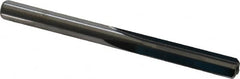 M.A. Ford - 1/4" Solid Carbide 4 Flute Chucking Reamer - Straight Flute, 0.244" Straight Shank, 1" Flute Length, 3" OAL - Benchmark Tooling