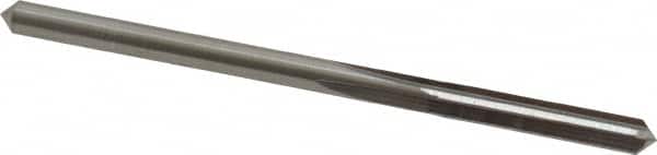 M.A. Ford - 1/8" Solid Carbide 4 Flute Chucking Reamer - Straight Flute, 0.12" Straight Shank, 5/8" Flute Length, 2-1/4" OAL - Benchmark Tooling