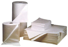 Brady SPC Sorbents - 44 Gal Capacity per Package, Oil Only Roll - 150' Long x 30" Wide, Polypropylene - Benchmark Tooling